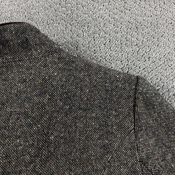 Orvis Tweed Wool Toggle Jacket Women's Medium Brown - Picture 3 of 14